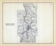 Summit County, Ohio State 1915 Archeological Atlas